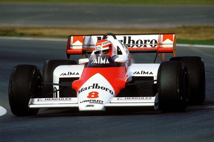 Minichamps 1-18 Lauda 1984 McLaren MP4/2 diecast model car